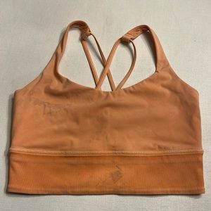 Lululemon Free To Be Bra Orange